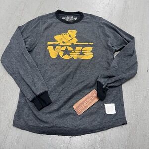 Retro Brand Tennessee Mens Volunteers "Vols" Gray Crewneck Pullover‎ Sweater S